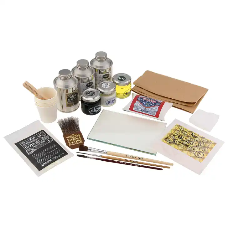 35007 sign サイン リーフィング Water Gilding Starter Kit ウォーターギルディング スターターキットN