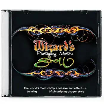 DVD Wizard's Pinstriping Masters Scroll -Updated Version  の商品画像です