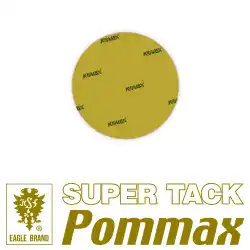 コバックス スーパータック ＰＯＭＭＡＸ マジック式 φ125mm P-0(穴なし) 100枚入り