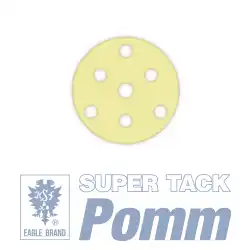 コバックス スーパータック マジック式ＰＯＭＭ φ125mm P-3(穴あり) 100枚入り の商品画像です