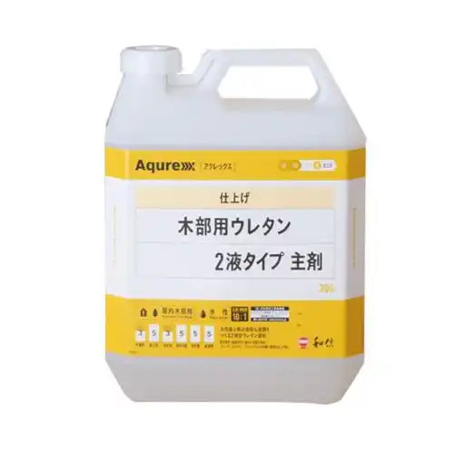 和信化学 アクレックス 木質フロア用 ウレタン クリヤー ２液タイプ用 グロス (艶有り) の商品画像です