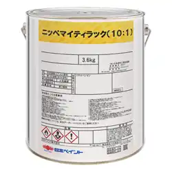 日本ペイント マイティラック(10:1) ソリッド原色 内容量3.6Kg の商品画像です