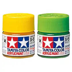 タミヤカラー アクリル塗料ミニ (光沢) 内容量10mL の商品画像です