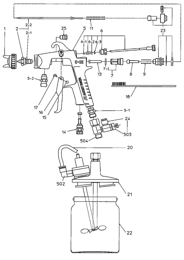 アネスト岩田 W-100A-134S 部品 の商品画像です